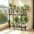 3 Tier Rolling Plant Stand Heavy Duty