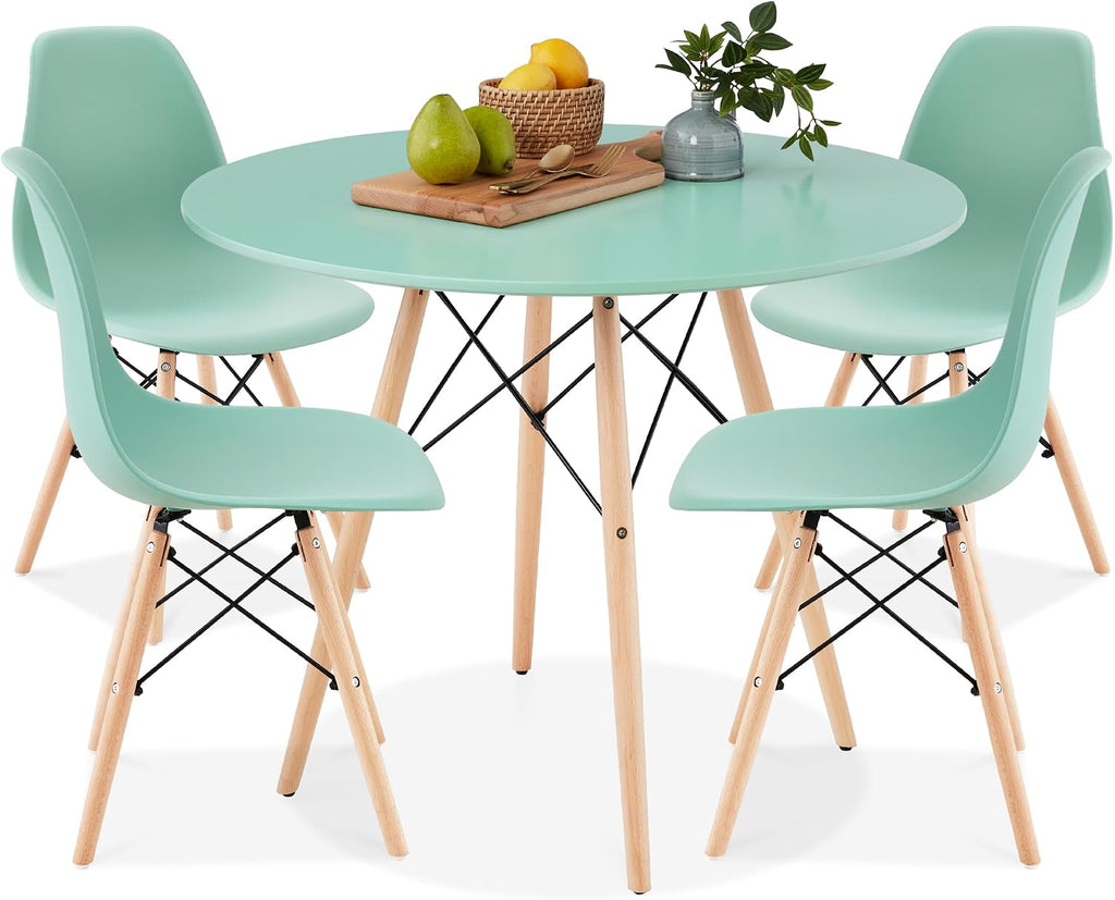 5-Piece Mid-Century Dining Set