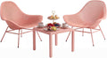 Modern PP Outdoor Lounge Chair Set