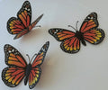 3Pcs 3D Metal Butterfly Wall Decor