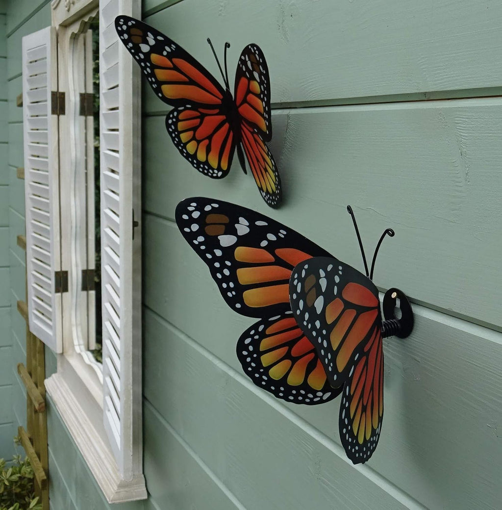 3Pcs 3D Metal Butterfly Wall Decor