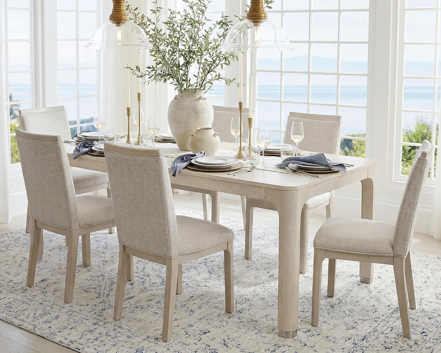 7-Piece Wooden Dining Set