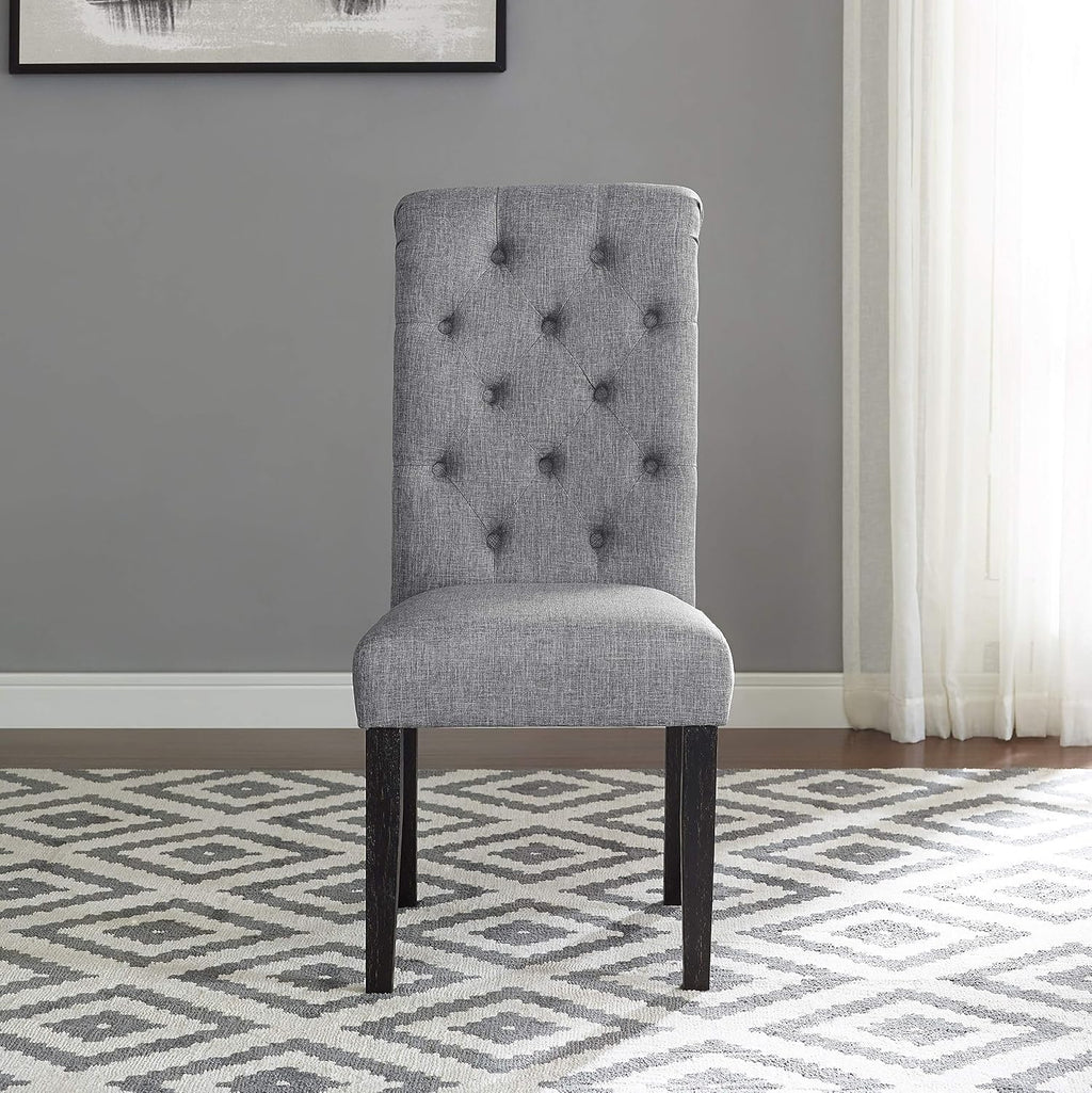Grey Counter Height Dining Set with 6 Chairs
